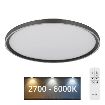 Globo - LED Dimmelhető mennyezeti lámpa LED/48W/230V átm. 50 cm 2700-6000K + távirányítás