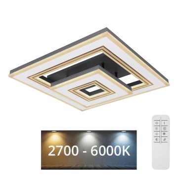 Globo - LED dimmelhető mennyezeti lámpa LED/50W/230V 2700-6000K + távirányító