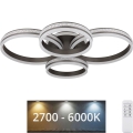 Globo - LED Dimmelhető mennyezeti lámpa LED/90W/230V 2700K-6000K + távirányítás