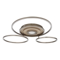Globo - LED Dimmelhető mennyezeti lámpatest LED/60W/230V 2700-6500K 80,8x99,2 cm sárgaréz + távirányító