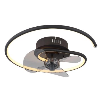 Globo - LED dimmelhető mennyezeti ventilátor LED/30W/230V 2700-6500K + távirányító