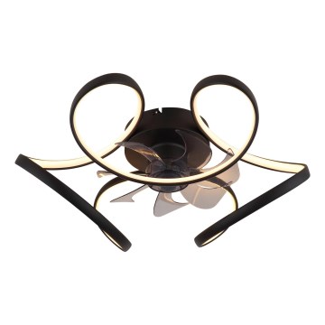 Globo - LED dimmelhető mennyezeti ventilátor LED/40W/230V 3000-6000K + távirányító