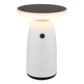 Globo - LED Dimmelhető napelemes érintős lámpa LED/10W/230V IP54 fehér