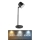 Globo - LED érintőkapcsolós asztali lámpa 4 az 1-ben LED/6W/3,7V 3000K/4000K/6500K 1500 mAh USB fekete
