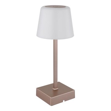 Globo - LED érintőkapcsolós asztali lámpa, állítható fényerővel LED/2W/5V 3000/4500/6500K 800 mAh bézs