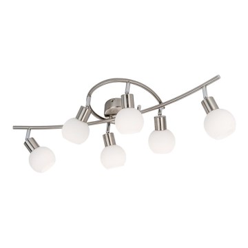 Globo - LED Felületre szerelhető csillár 6xE14/5W/230V