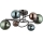 Globo - LED Felületre szerelhető csillár 6xG9/3,5W/230V