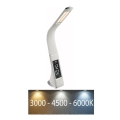 Globo - LED fényerőszabályozható érintésvezérelt asztali lámpa kijelzővel LED/6,5W/230V 3000/4500/5800K fehér