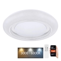 Globo - LED fényerőszabályozható mennyezeti lámpa LED/28W/230V 3000-6000K Tuya Wi-Fi + távirányító