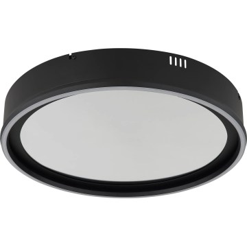 Globo - LED fényerőszabályozható mennyezeti lámpa LED/40W/230V 2700-6500K átm. 51,5 cm fekete + távirányító