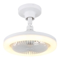 Globo - LED Fényerőszabályozható mennyezeti ventilátor LED/20W/230V 3000-6500K fehér + távirányító