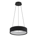 Globo - LED függeszték kábelen LED/45W/230V 2700/4000/6000K Ø 46 cm fekete