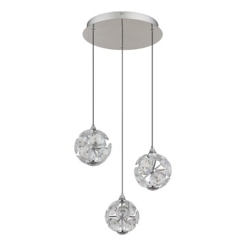 Globo - LED kábelre függesztett csillár LED/24W/230V