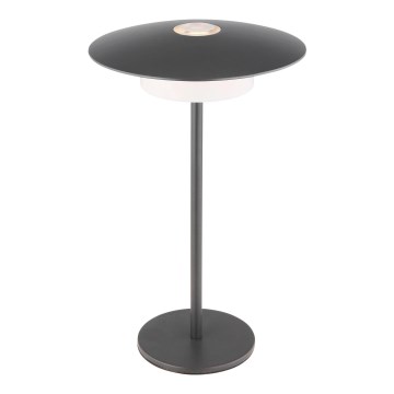 Globo - LED Kültéri tölthető érintésvezérelt asztali lámpa LED/3W/3,7V 1800/2700/3000K IP44 1800 mAh szürke