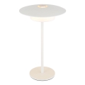Globo - LED kültéri tölthető érintős asztali lámpa LED/3W/3,7V 1800/2700/3000K IP44 1800 mAh fehér
