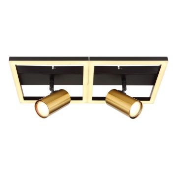 Globo - LED Mennyezeti lámpa 2xGU10/5W/230V + LED/22W/230V