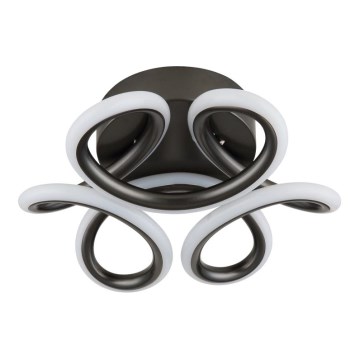 Globo - LED mennyezeti lámpa LED/24W/230V 2700/4000/6000K átmérő 26 cm fekete