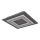 Globo - LED Mennyezeti lámpa LED/24W/230V 3000K 32x32 cm antracit