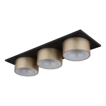 Globo - LED mennyezeti lámpa LED/24W/230V 3000K 58x20 cm sárgaréz