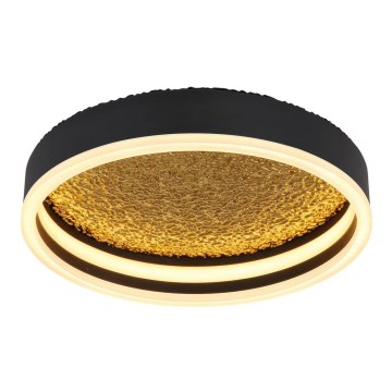 Globo - LED Mennyezeti lámpa LED/24W/230V á. 30 cm fekete