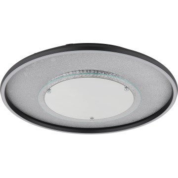 Globo - LED mennyezeti lámpa LED/40W/230V 3000/4000/6000K átm. 51,5 cm fekete