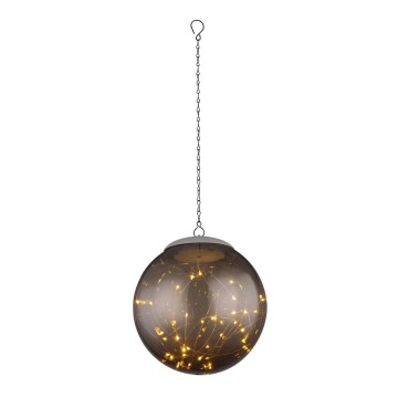Globo - LED Napelemes csillár láncon 30xLED/0,06W/1,2V átm. 20 cm IP44
