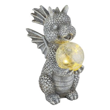 Globo - LED napelemes dekoráció LED/0,02W/3V IP44 sárkány 300 mAh