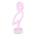 Globo - LED neon asztali dekoráció LED/2W/3xAA flamingó