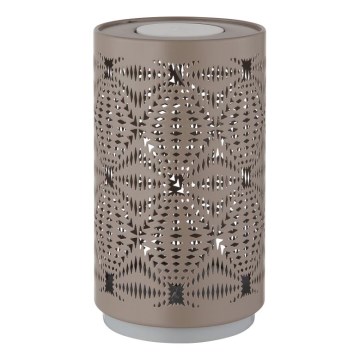Globo - LED RGB érintős tölthető asztali lámpa LED/1W/5V 500 mAh barna