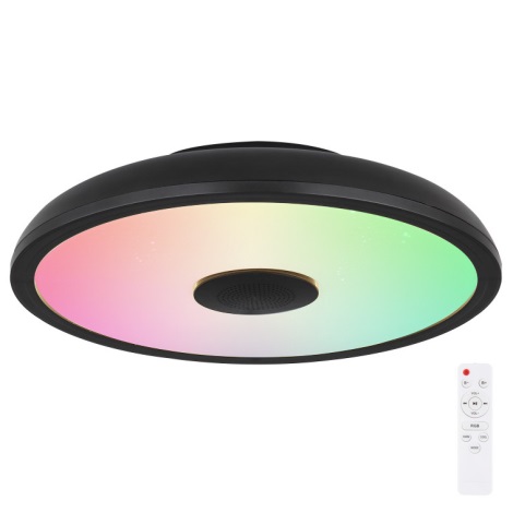 Globo - LED RGB Fürdőszobai lámpa hangszóróval LED/18W/230V IP44 + távirányító
