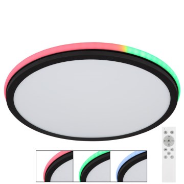Globo - LED RGBW Dimmelhető mennyezeti lámpa LED/40W/230V 2700-6500K + távirányítás