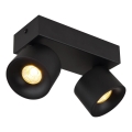 Globo - LED Spotlámpa 2xLED/6W/230V fekete