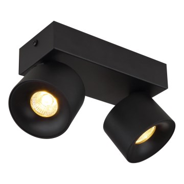 Globo - LED Spotlámpa 2xLED/6W/230V fekete