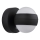 Globo - LED tölthető, érintésvezérelt, falra szerelhető dimmelhető lámpa LED/1,4W/5V 1800 mAh fekete