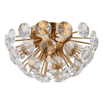 Globo - Mennyezeti lámpa 10xG9/7W/230V arany átm. 39 cm