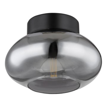 Globo - Mennyezeti lámpa 1xE27ILLU/40W/230V fekete