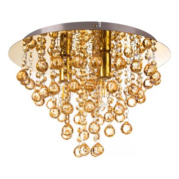 Globo - Mennyezeti lámpa 3xE14/40W/230V átm. 38 cm arany