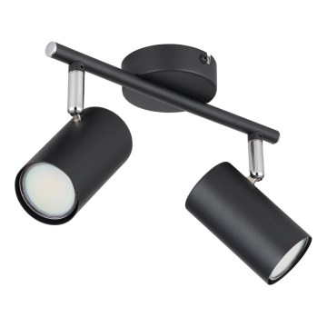 Globo - Spotlámpa 2xGU10/25W/230V fekete