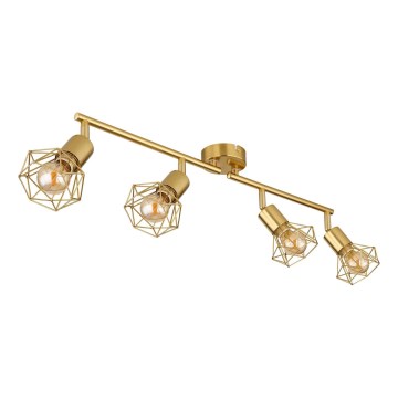 Globo - spotlámpa 4xE14/40W/230V arany