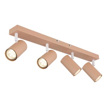 Globo - spotlámpa 4xGU10/35W/230V narancs