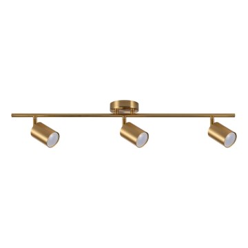 GOLDIE 3xGU10/10W/230V aranyszínű spotlámpa