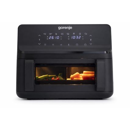 GORENJE AF2700BP - Forrólevegős fritőz 9 l 2700W/230V fekete