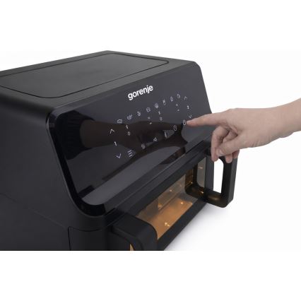 GORENJE AF2700BP - Forrólevegős fritőz 9 l 2700W/230V fekete