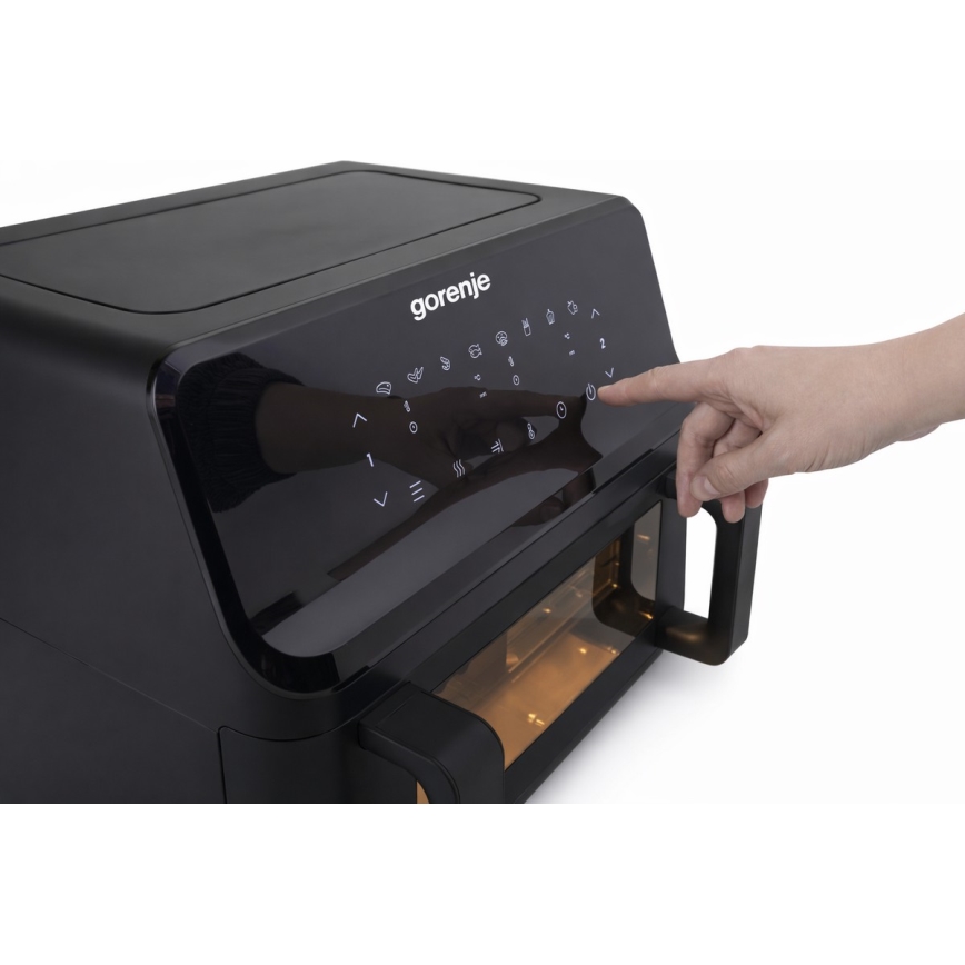 GORENJE AF2700BP - Forrólevegős fritőz 9 l 2700W/230V fekete