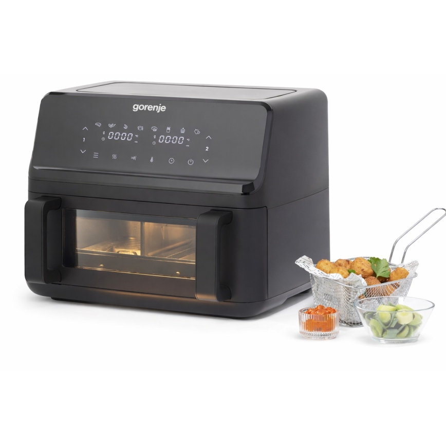 GORENJE AF2700BP - Forrólevegős fritőz 9 l 2700W/230V fekete