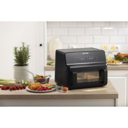 GORENJE AF2700BP - Forrólevegős fritőz 9 l 2700W/230V fekete