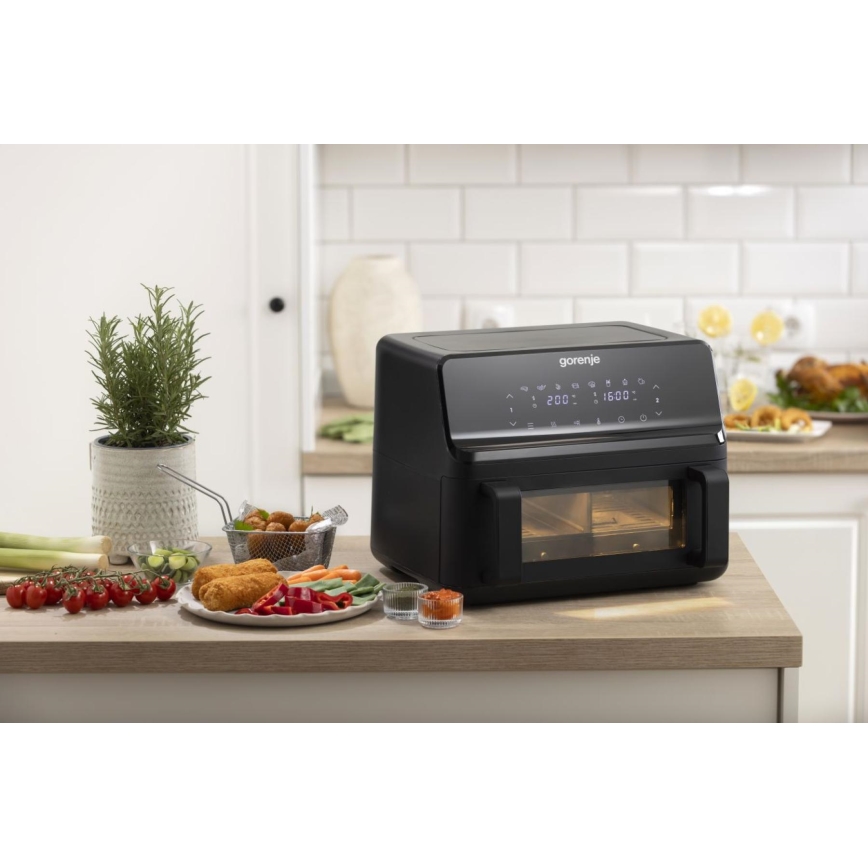 GORENJE AF2700BP - Forrólevegős fritőz 9 l 2700W/230V fekete