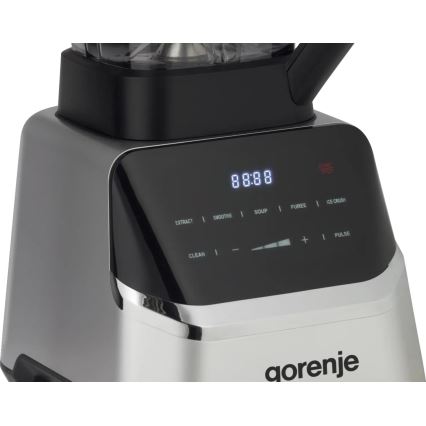 GORENJE BP1500DE - Asztali turmixgép 2 l, 1500 W/230 V, rozsdamentes acél/fekete