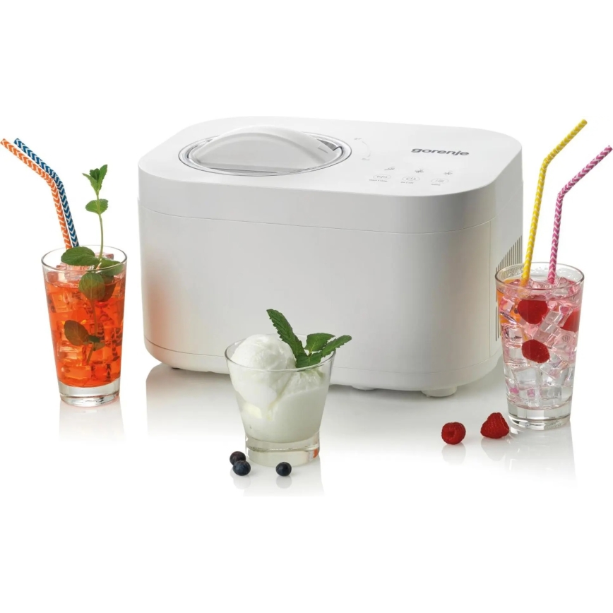 GORENJE ICM10W - Fagylaltkészítő 100W/230V fehér