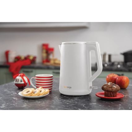 GORENJE K15DWW - Gyors vízforraló 1,5 l 2200W/230V fehér